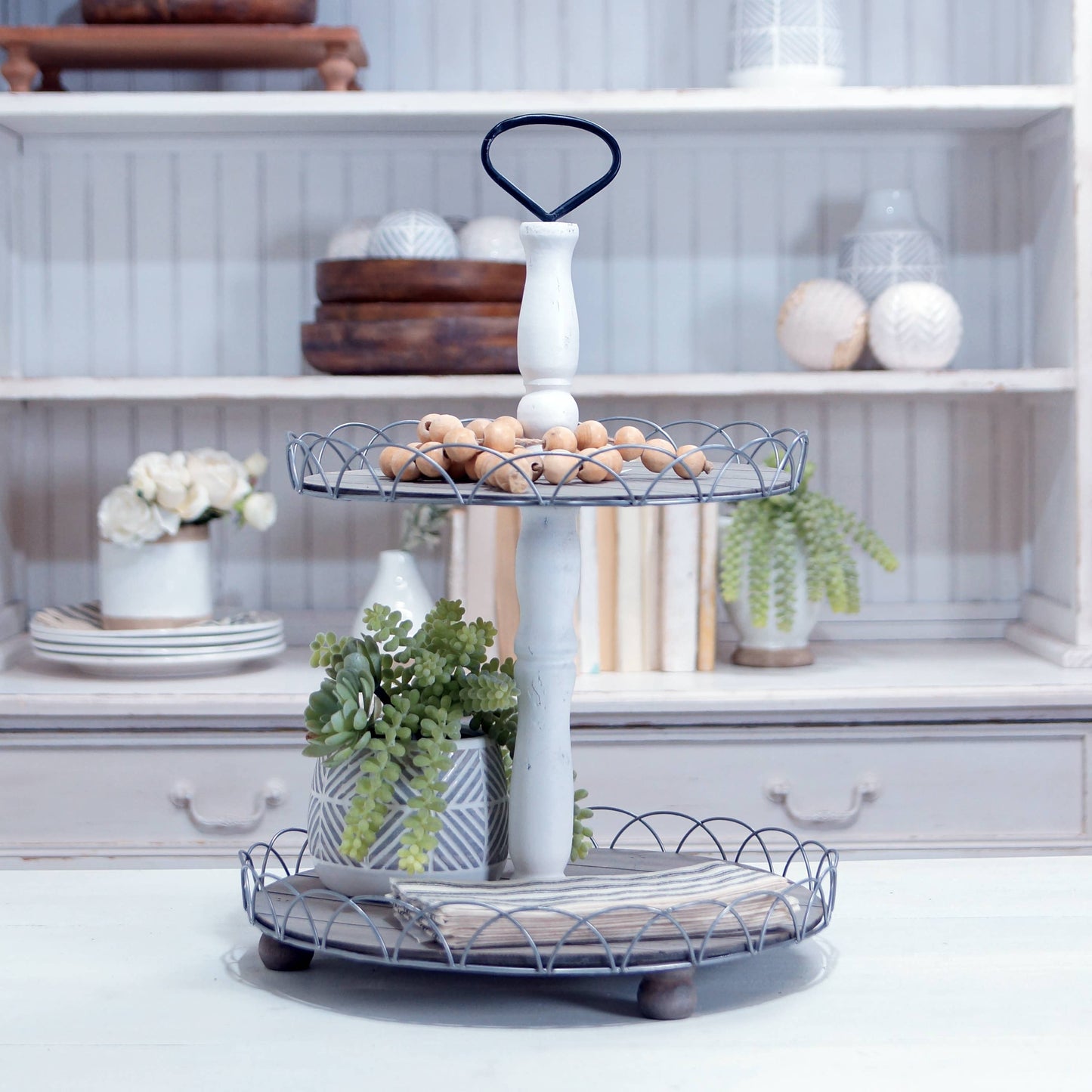 CLOSEOUT Wd. 2 Tier Tray