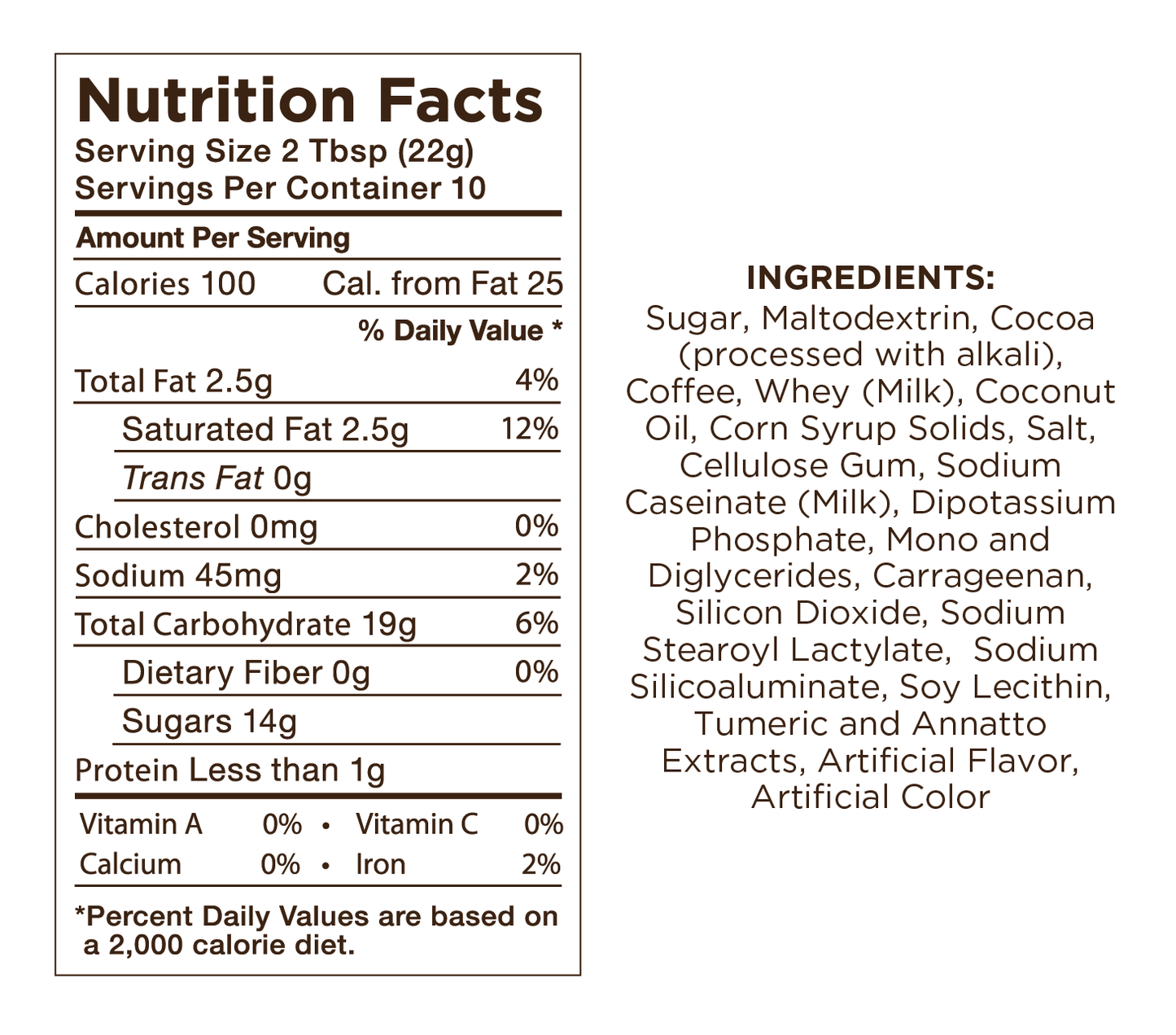 Hazelnut Brownie Cafe Mocha 8oz Can