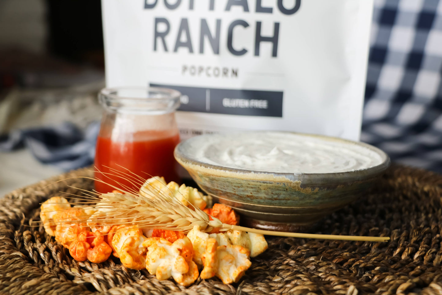 Bold and Spicy Buffalo Ranch Popcorn - 3.0oz
