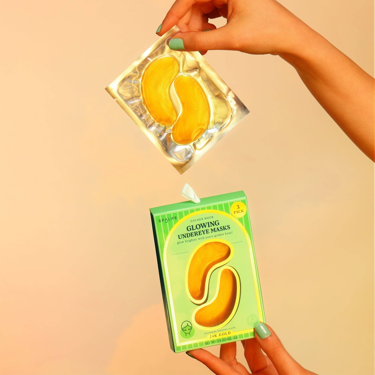 Golden Hour Glowing Undereye Masks - 3 Pairs