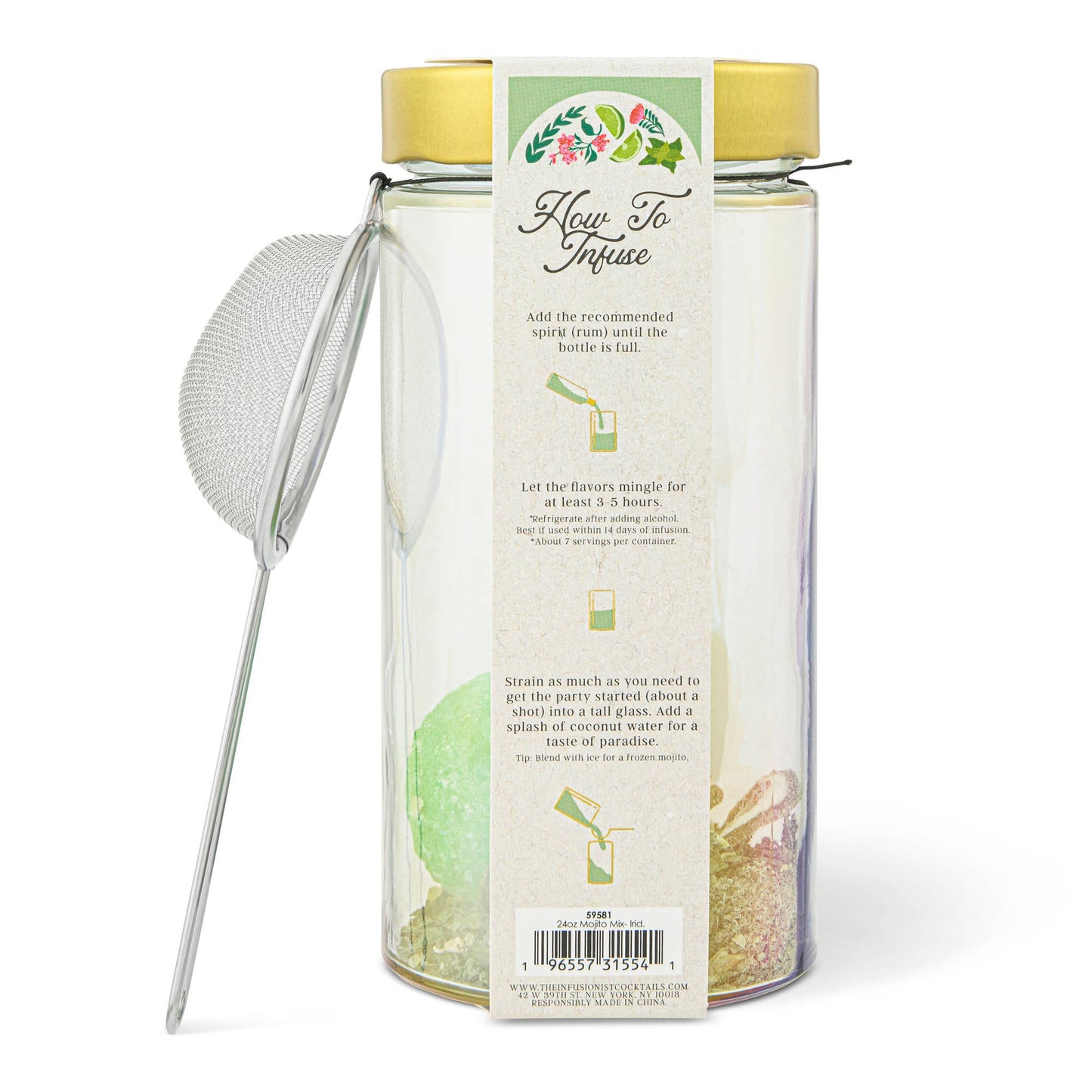 24oz Mojito Mix - Irid.