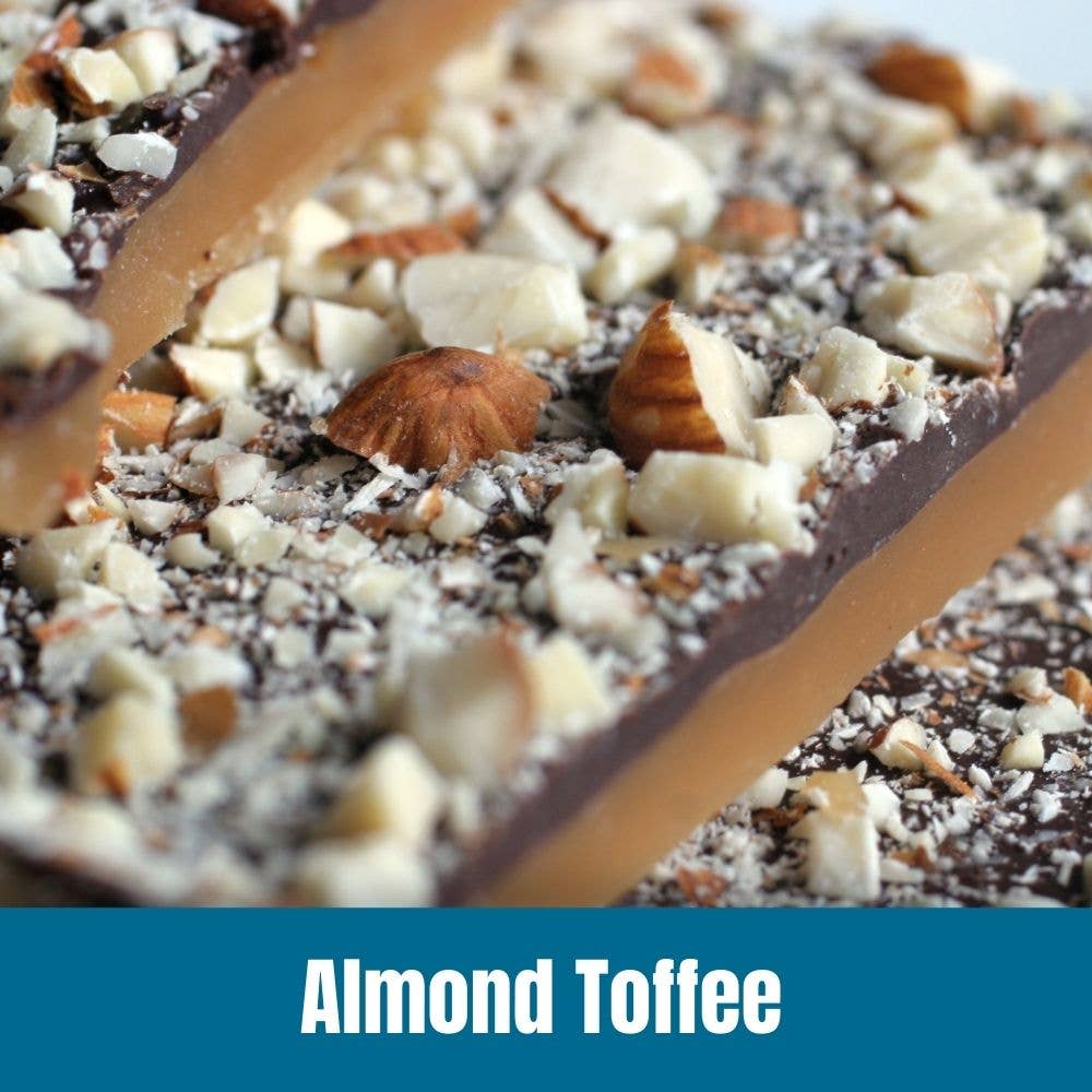 10oz Almond Toffee GROUND Flavored Coffee Medium Roast
