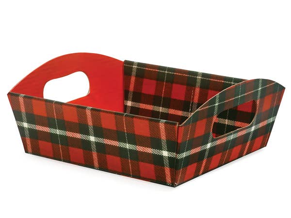 Beveled Shallow Market Tray Containers