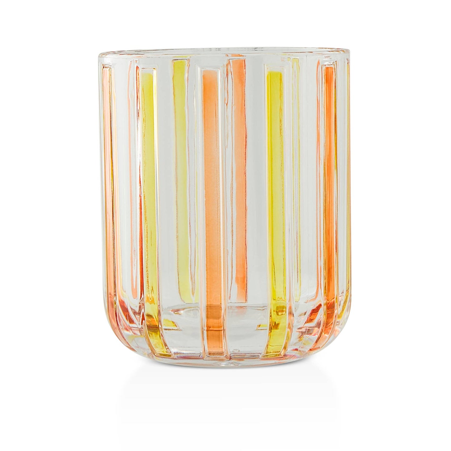 4pk 13.5oz Embossed Tumbler - Stripe PCK/OCS