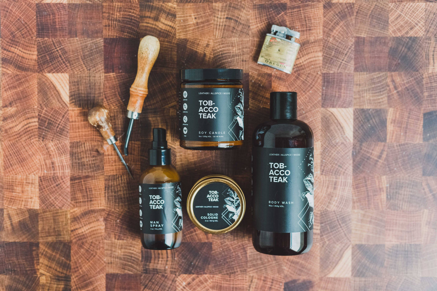 Tobacco Teak - Hand & Body Lotion- Men's