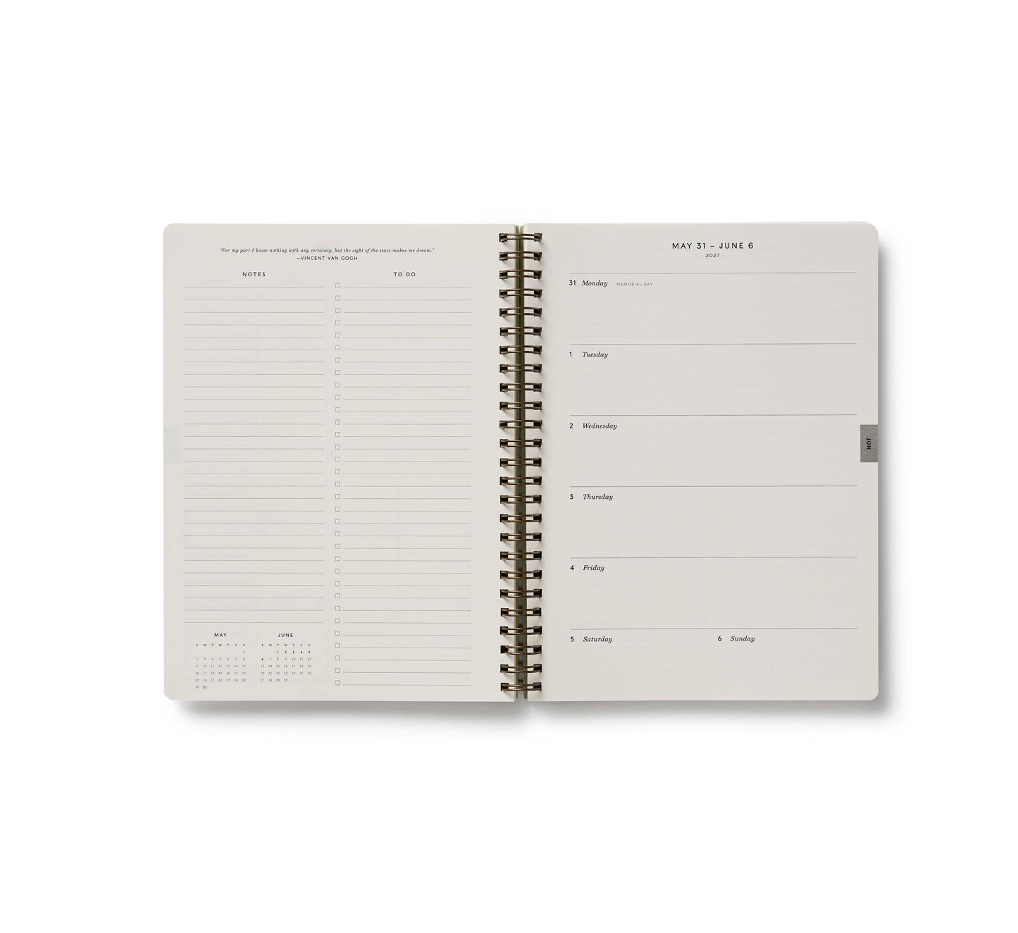 2027 Mimi 17-Month Academic Softcover Spiral Planner