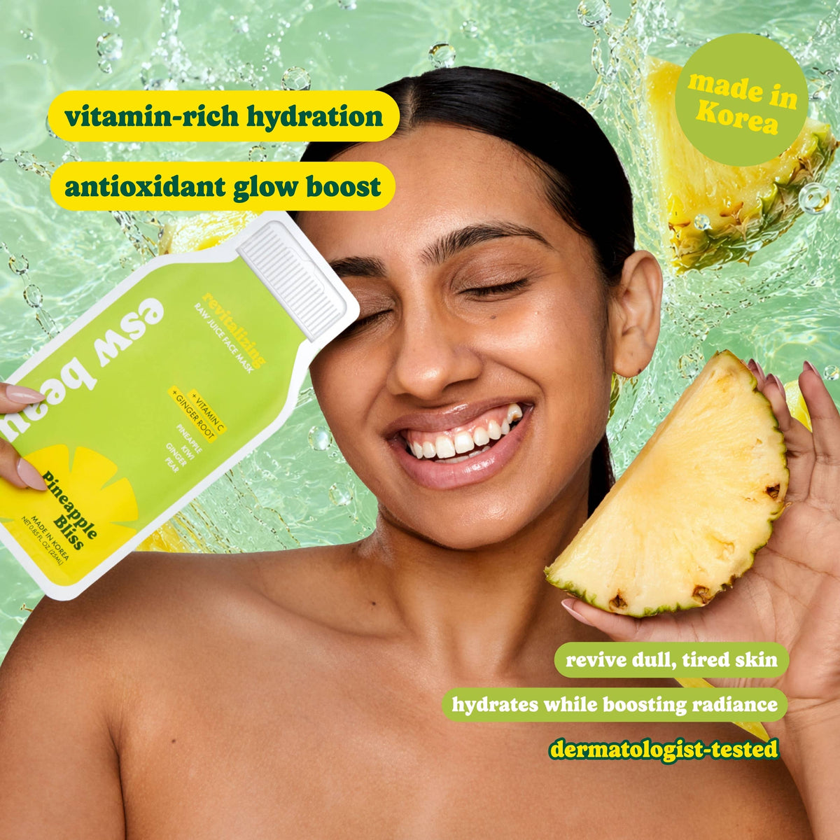Pineapple Bliss Revitalizing Raw Juice Sheet Mask
