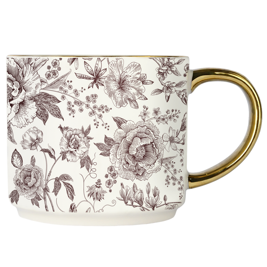*NEW* Brown Delft Coffee Mug - Fall Decor & Gifts