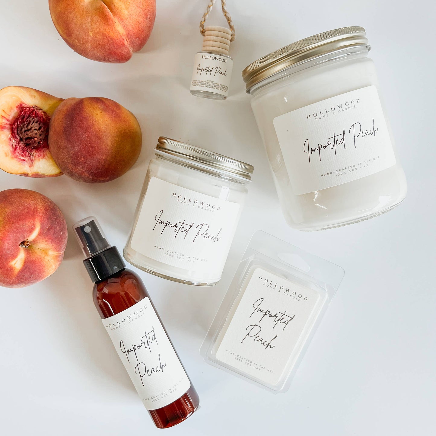 IMPORTED PEACH CANDLE | SUMMER