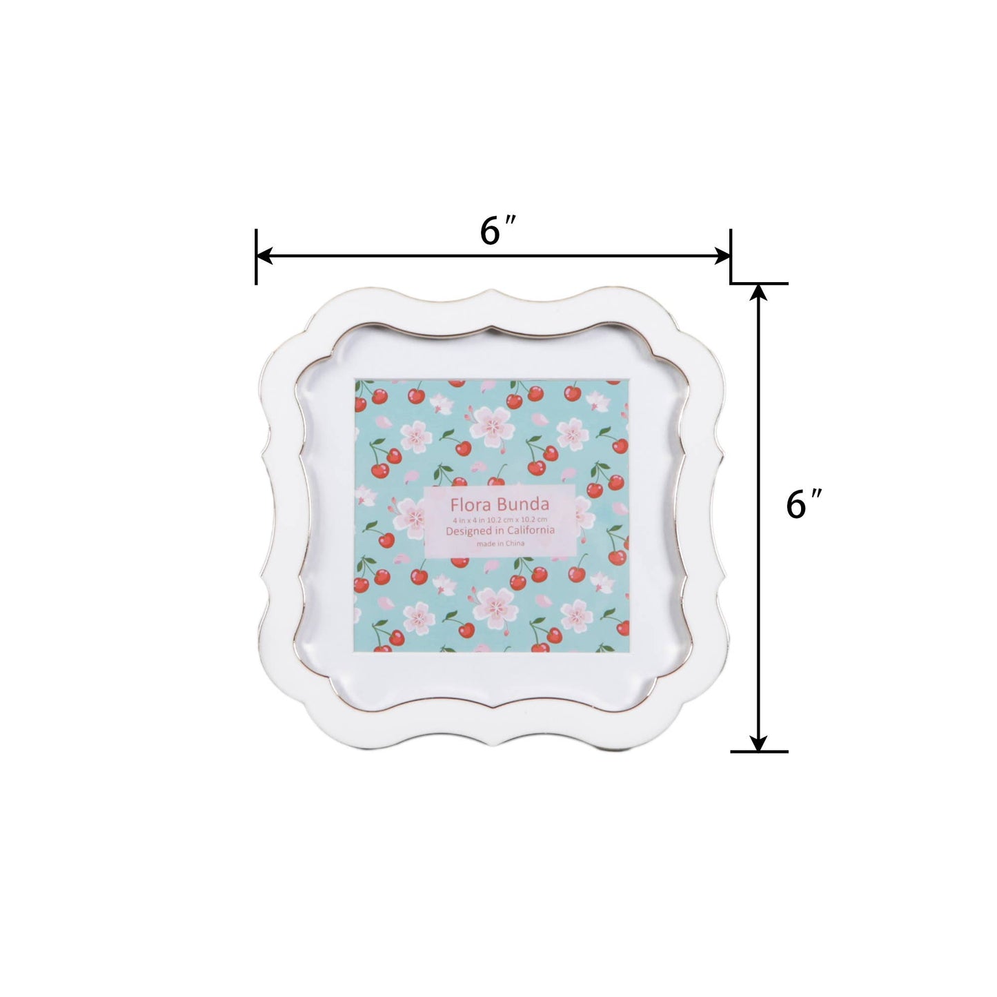 4x4 Vintage Square Frame