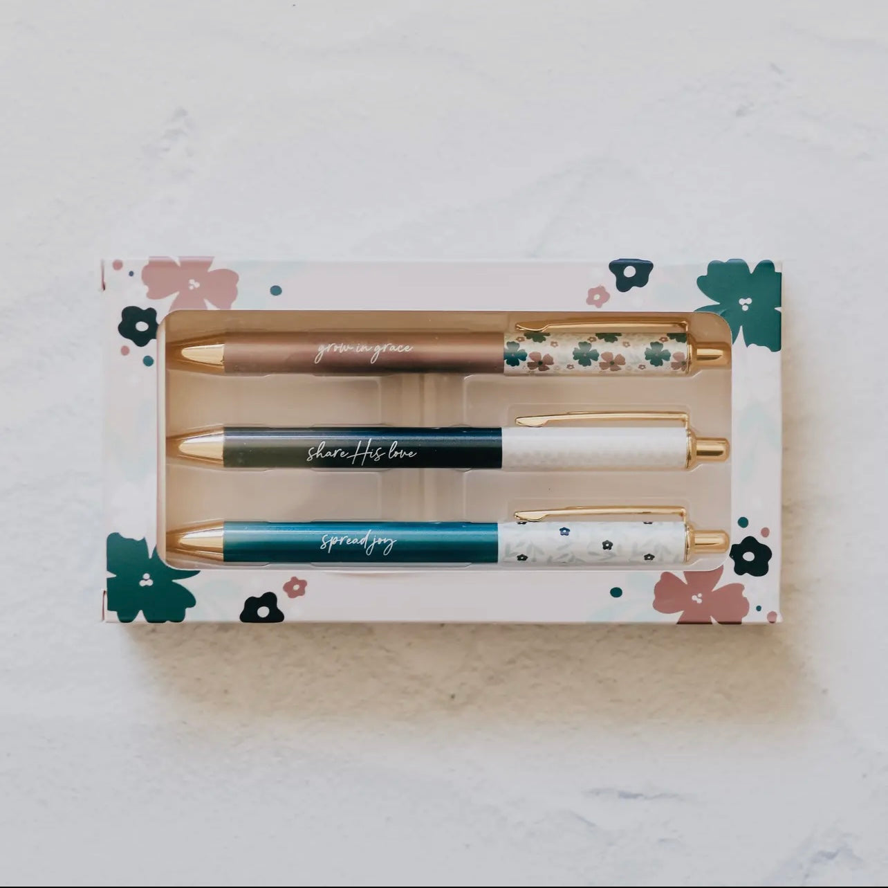 Grow in Grace pen set