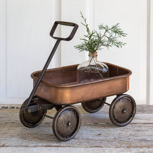 Wagon with Copper Finish