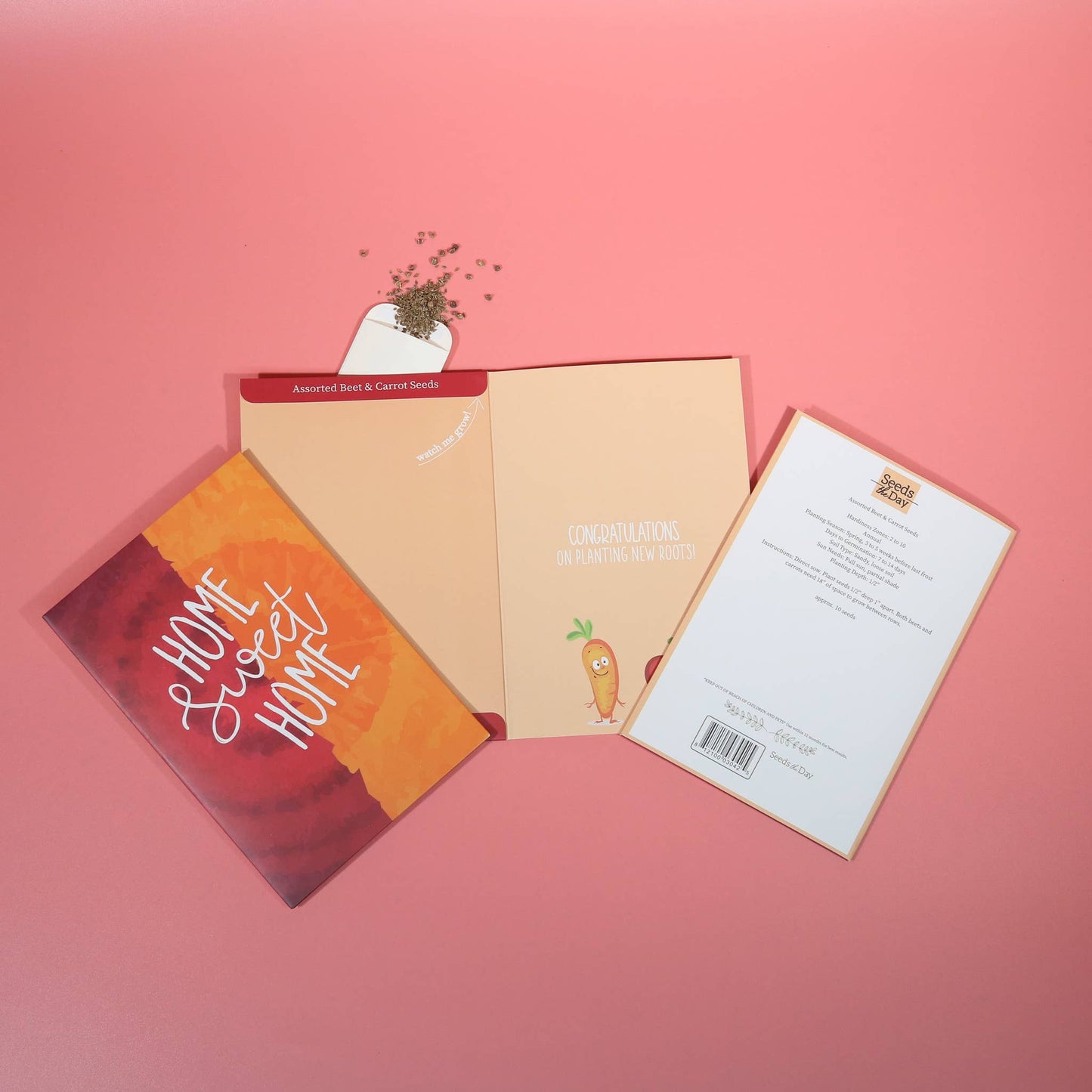 SEED PACKET GREETING CARDS | FREE Display w/36+ Cards