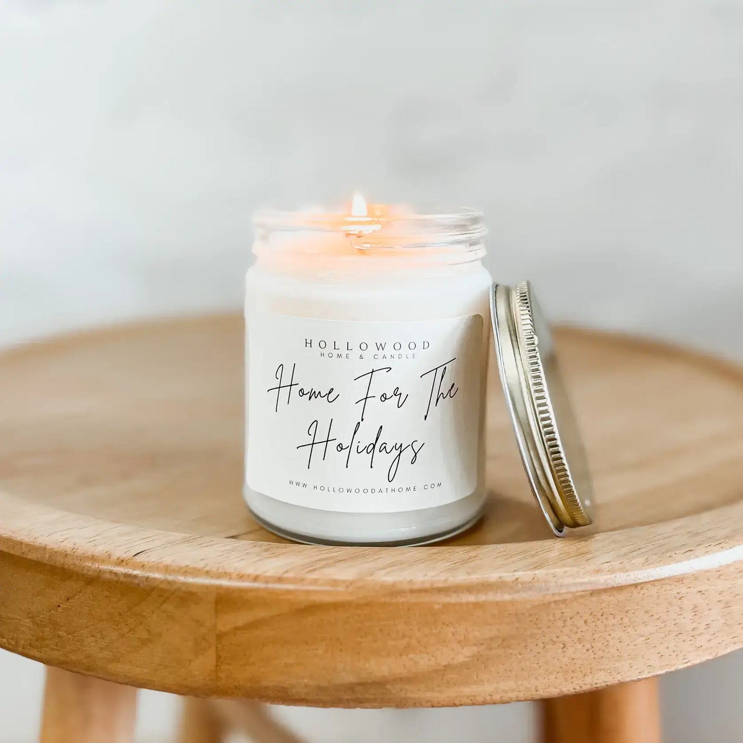 HOME FOR THE HOLIDAY |HOLIDAY CANDLE | 100% SOY WAX | 8 OZ