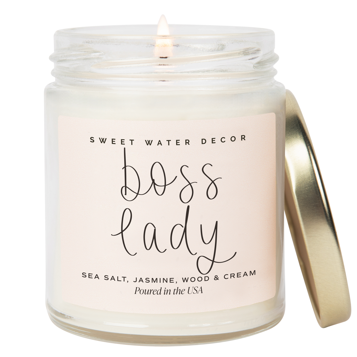 Boss Lady 9 oz Soy Candle - Home Decor & Gifts