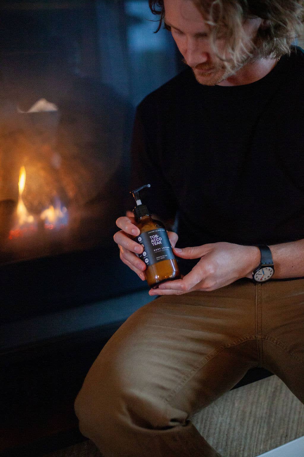 Tobacco Teak - Hand & Body Lotion- Men's
