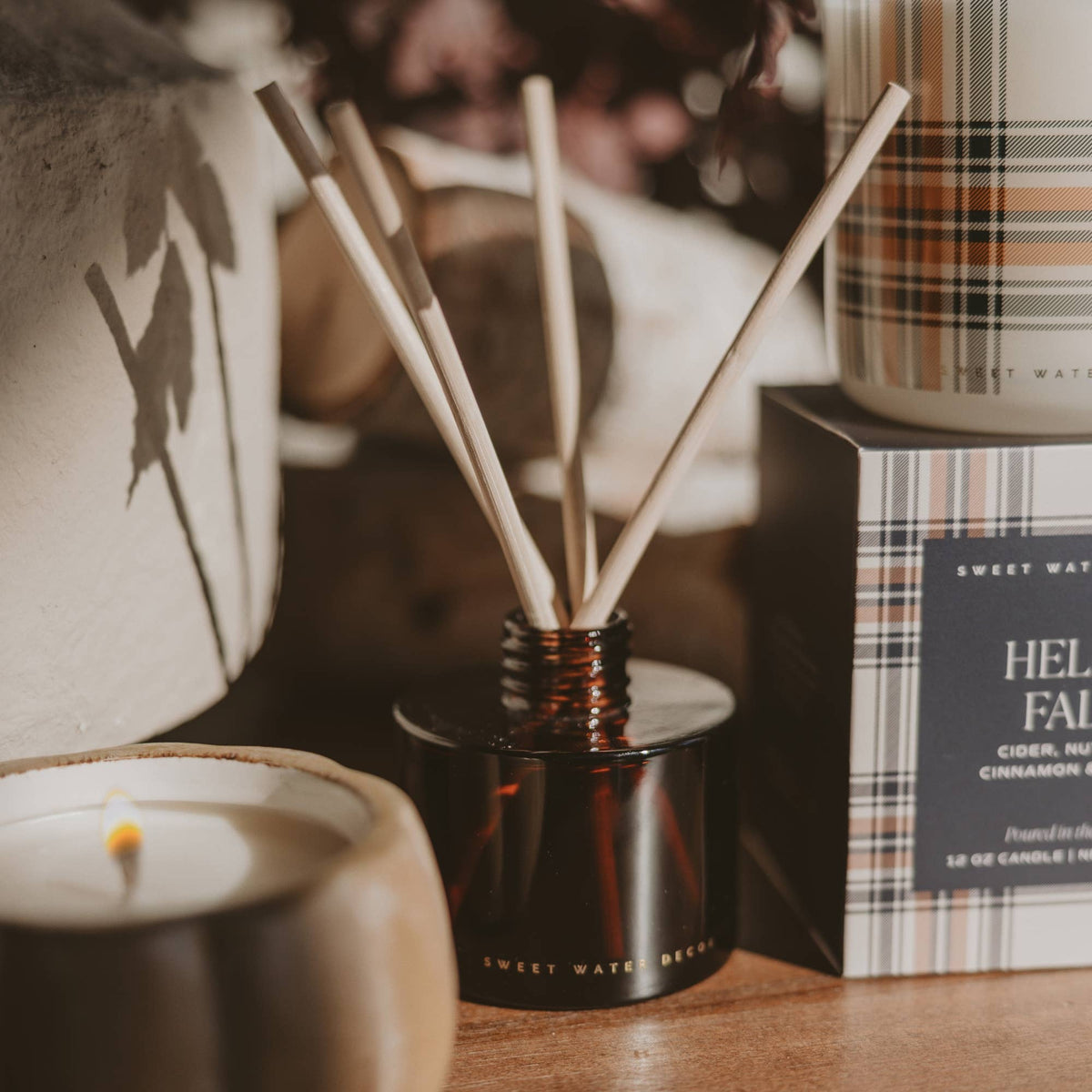 *NEW* Warm and Cozy Reed Diffuser - Fall Decor & Gifts