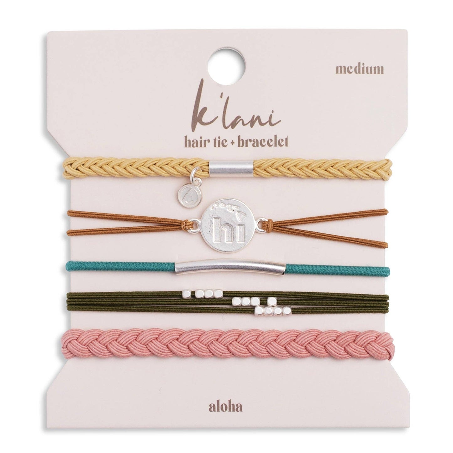 Aloha Hair Tie Bracelets