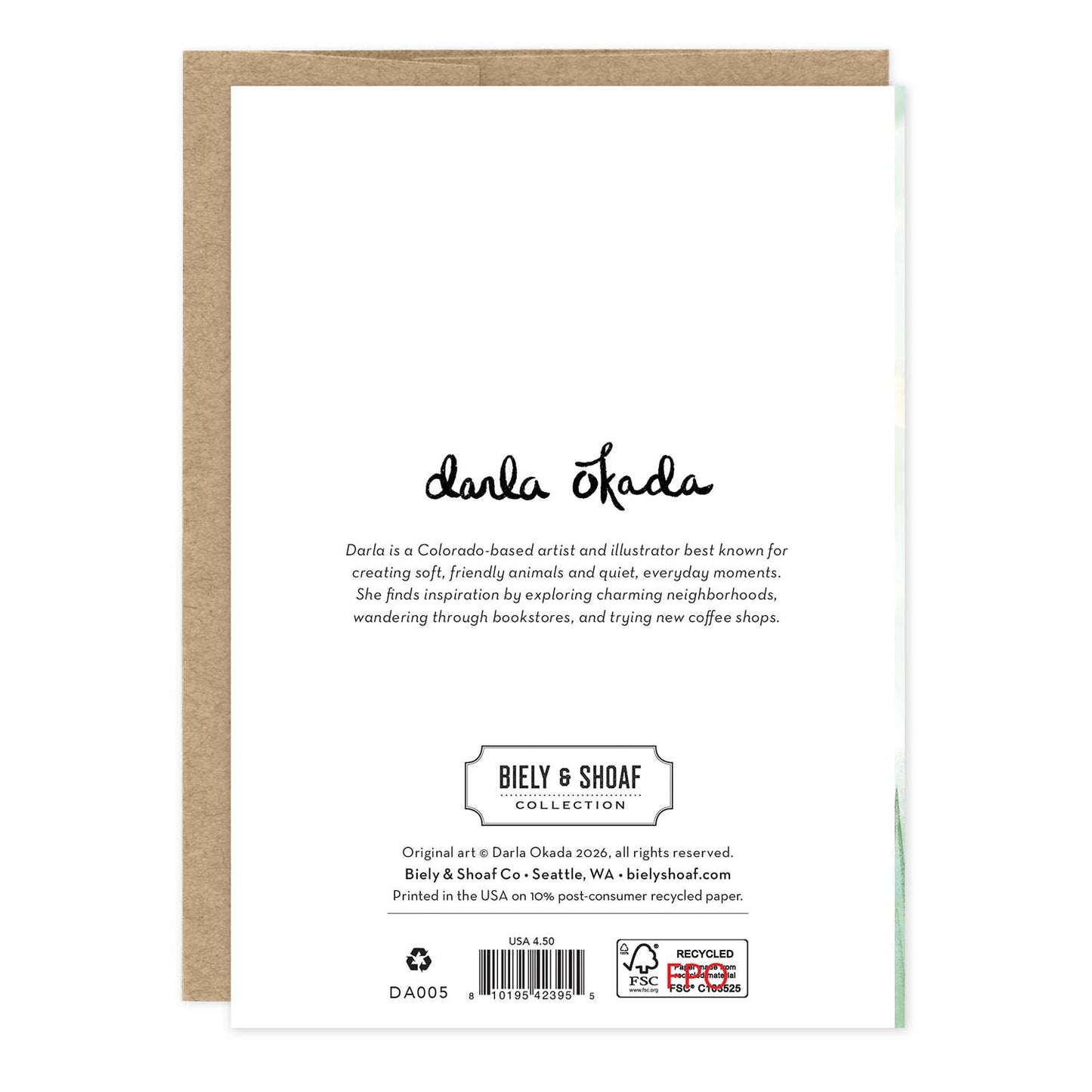 Little Fox Birthday Card