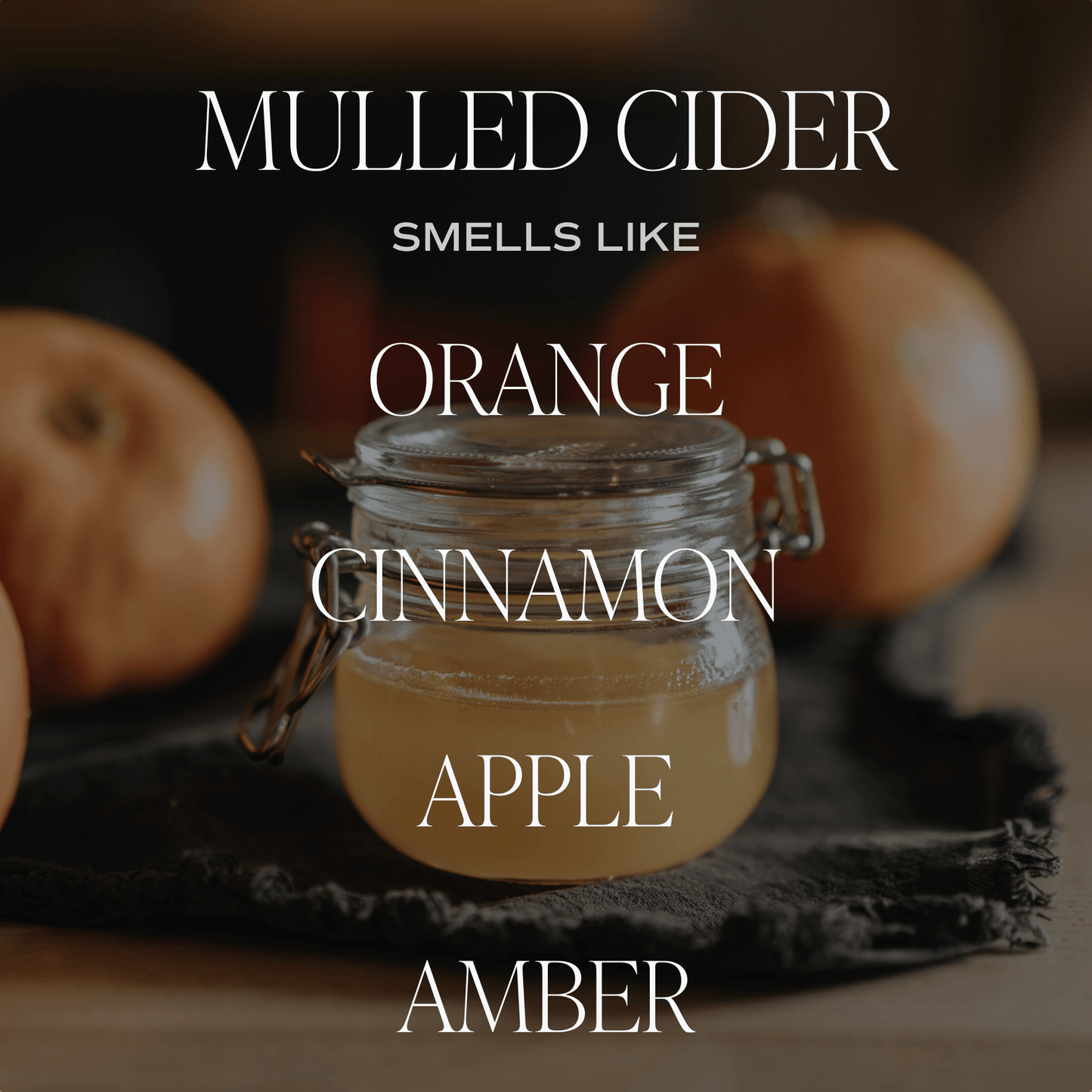 *NEW* Mulled Cider 12 oz Candle - Fall Decor and Gifts