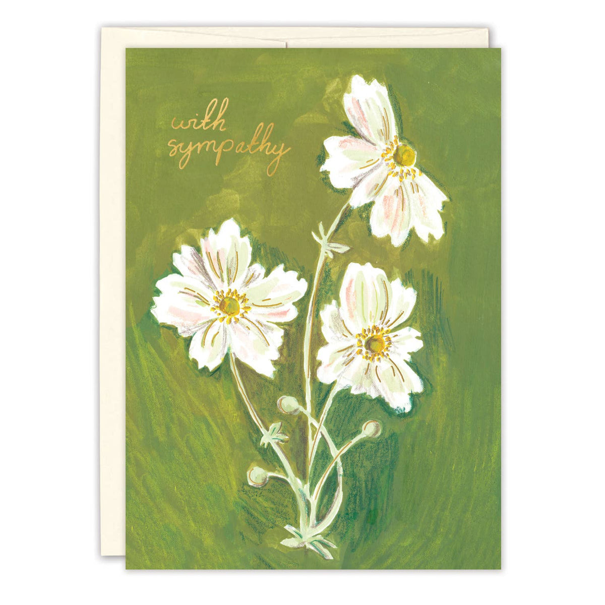 Emerald Bouquet Sympathy Card