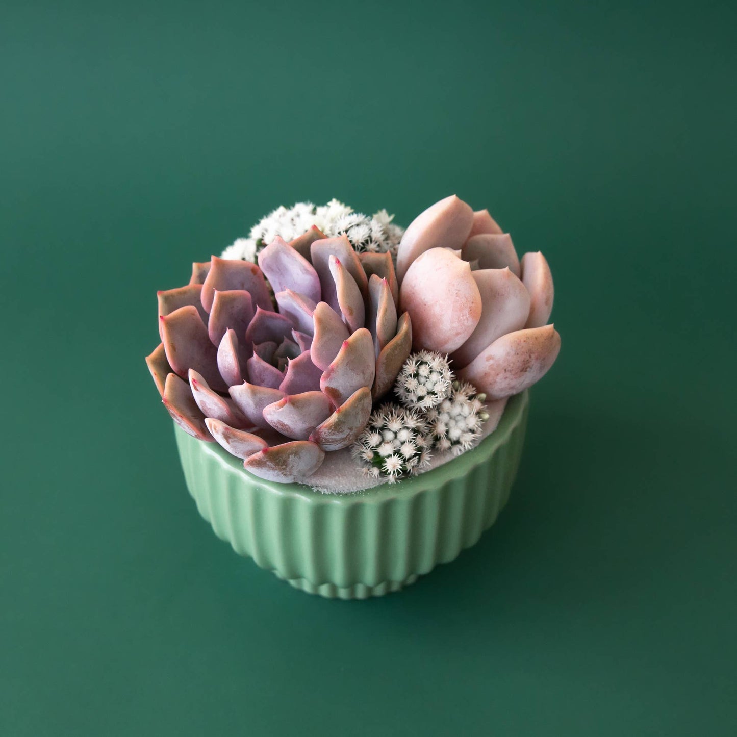 Presley Pedestal Planter | Jade