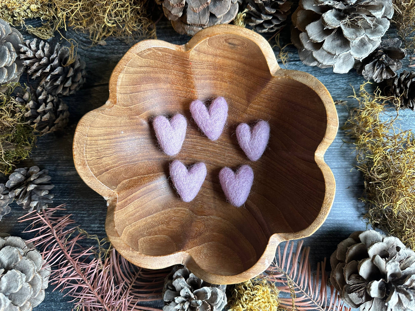 Felted Wool Heart