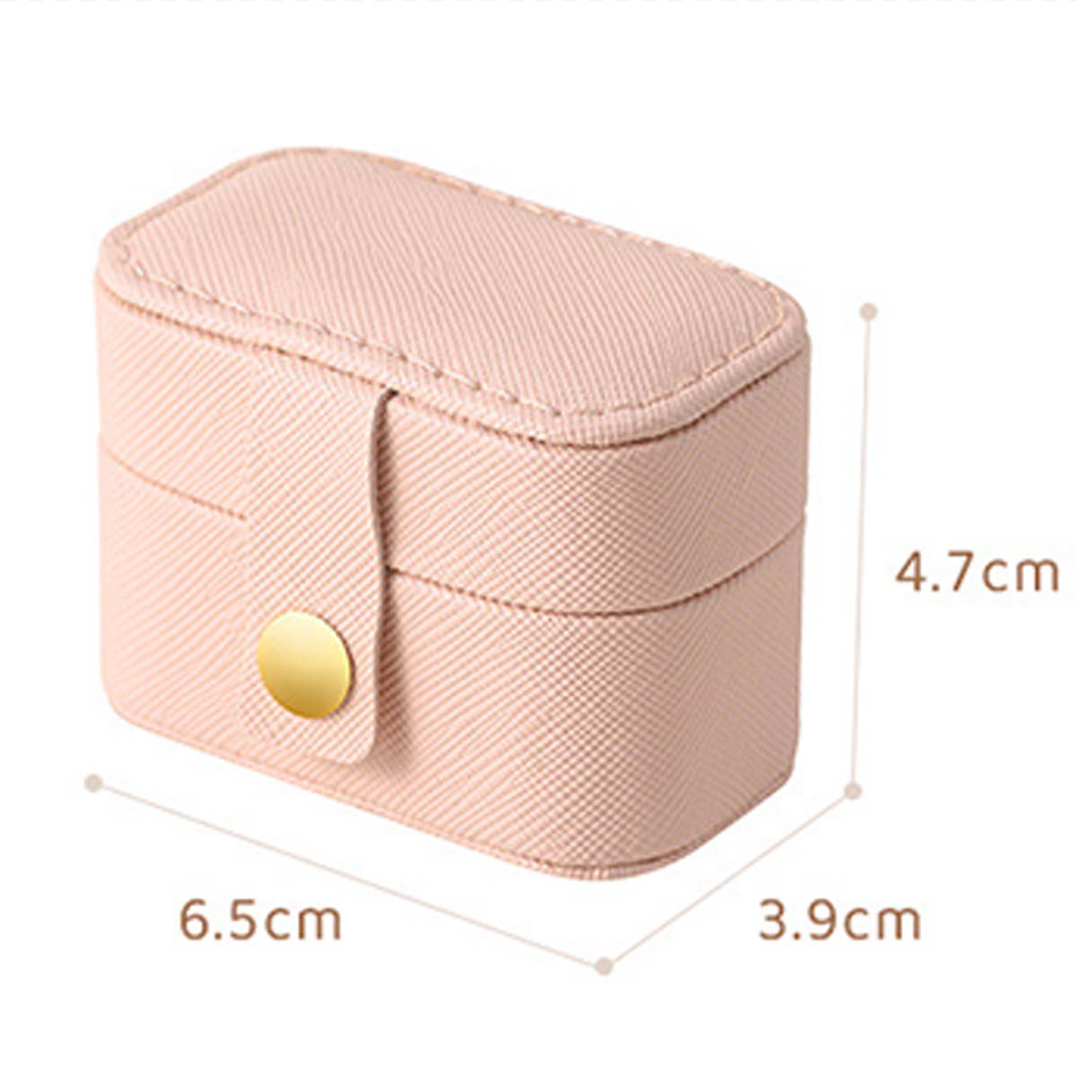 SOLID COLOR PORTABLE EARRING STORAGE BOX_CWMM1686