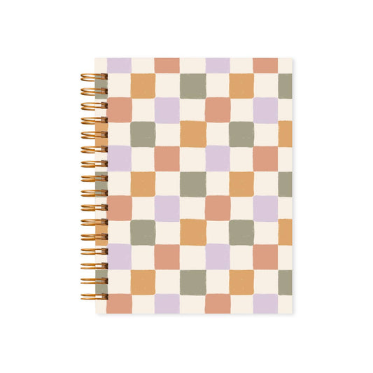 Checkerboard Hardcover Journal