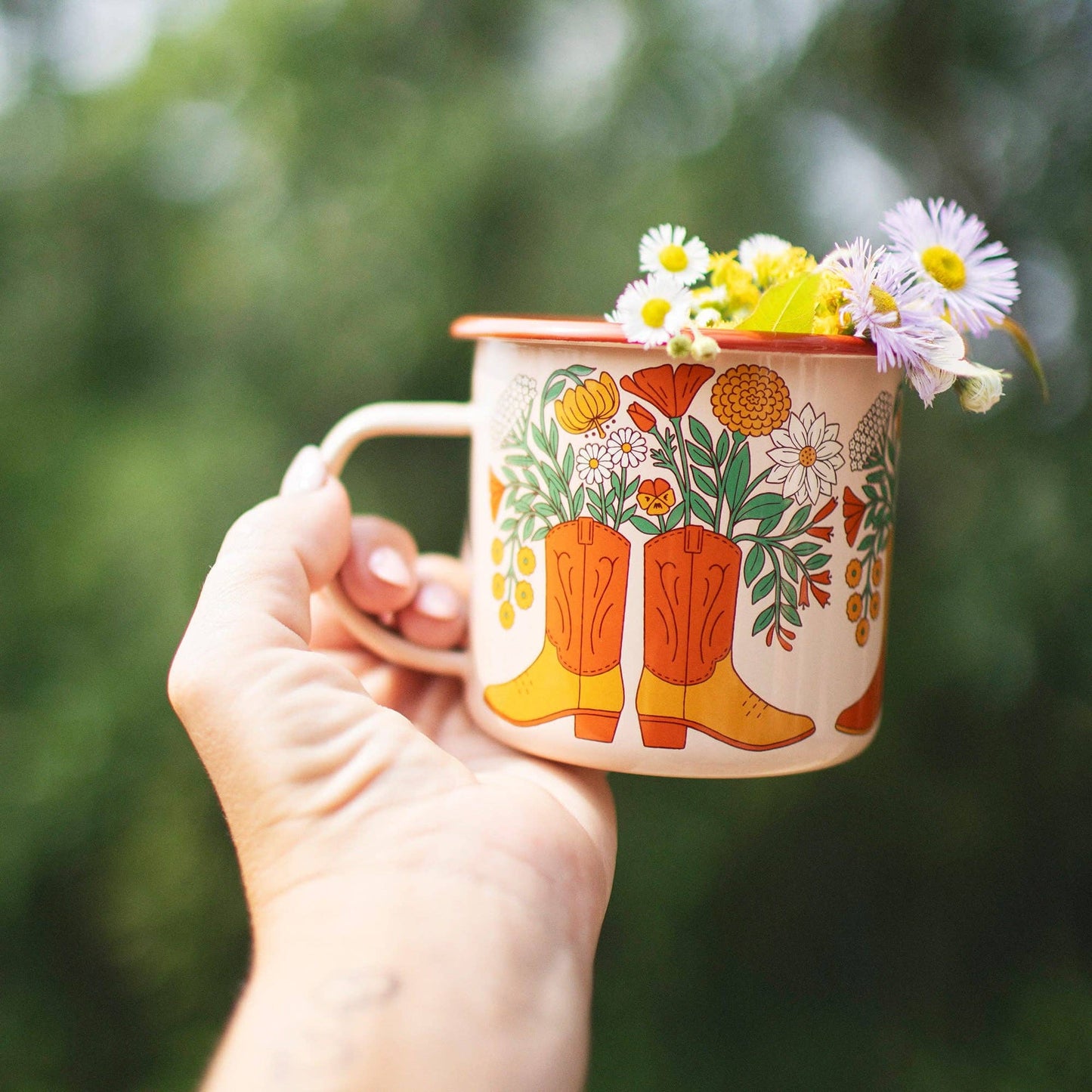 Enamel Mug | Western Bloom