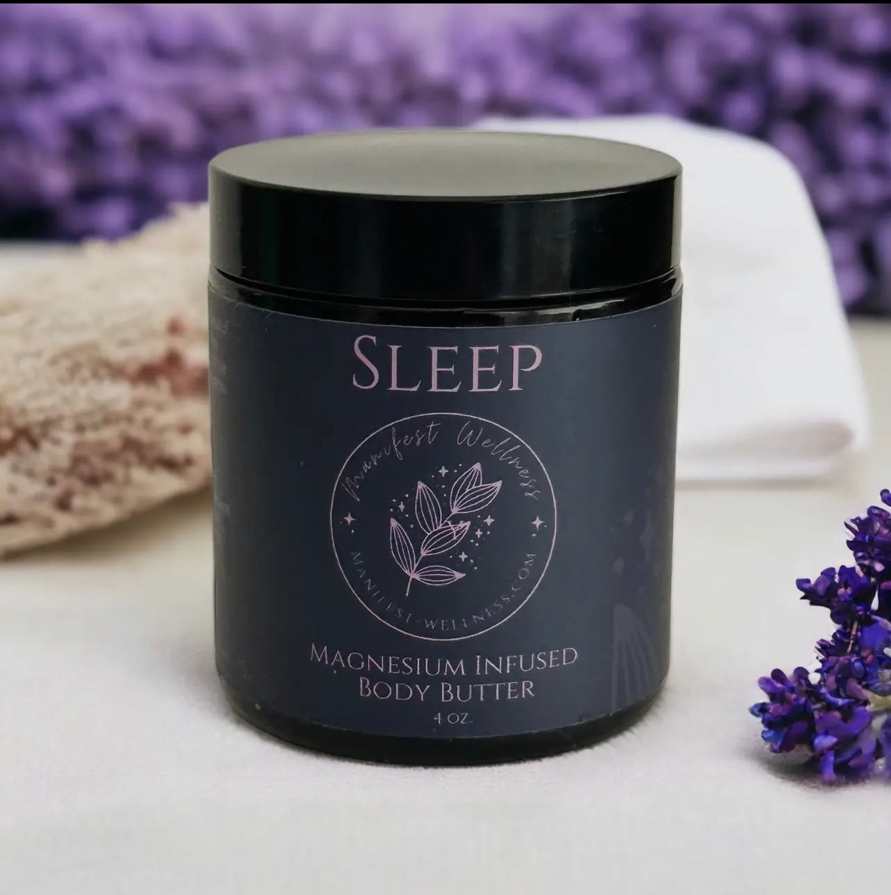 Magnesium Sleep Butter-Made with Organic Ingredients