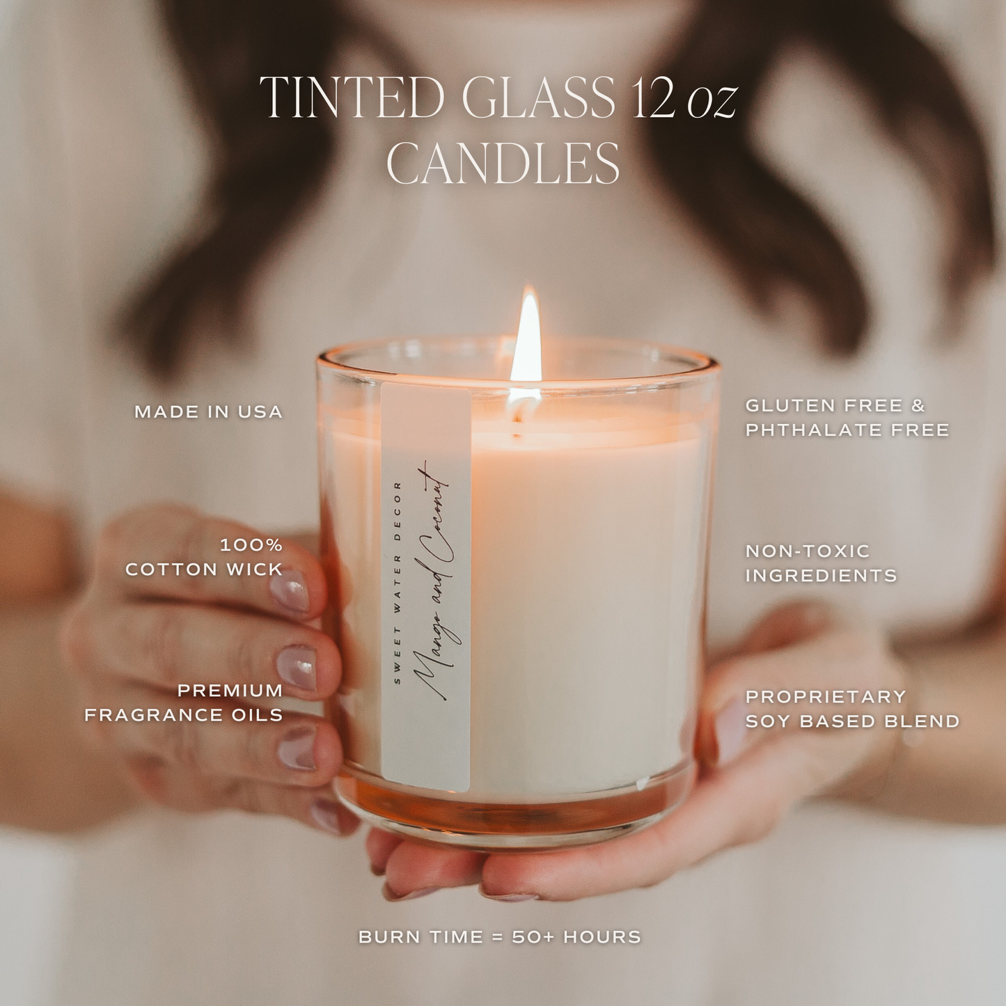 *NEW* All Over Hearts 12 oz Soy Candle - Valentine's Day