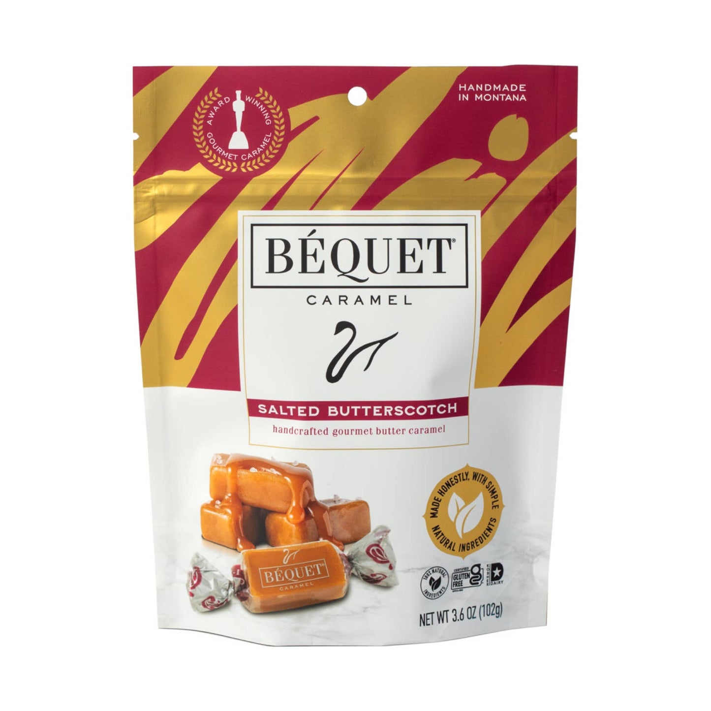 Béquet Gourmet Caramel 3.6 oz Pouch