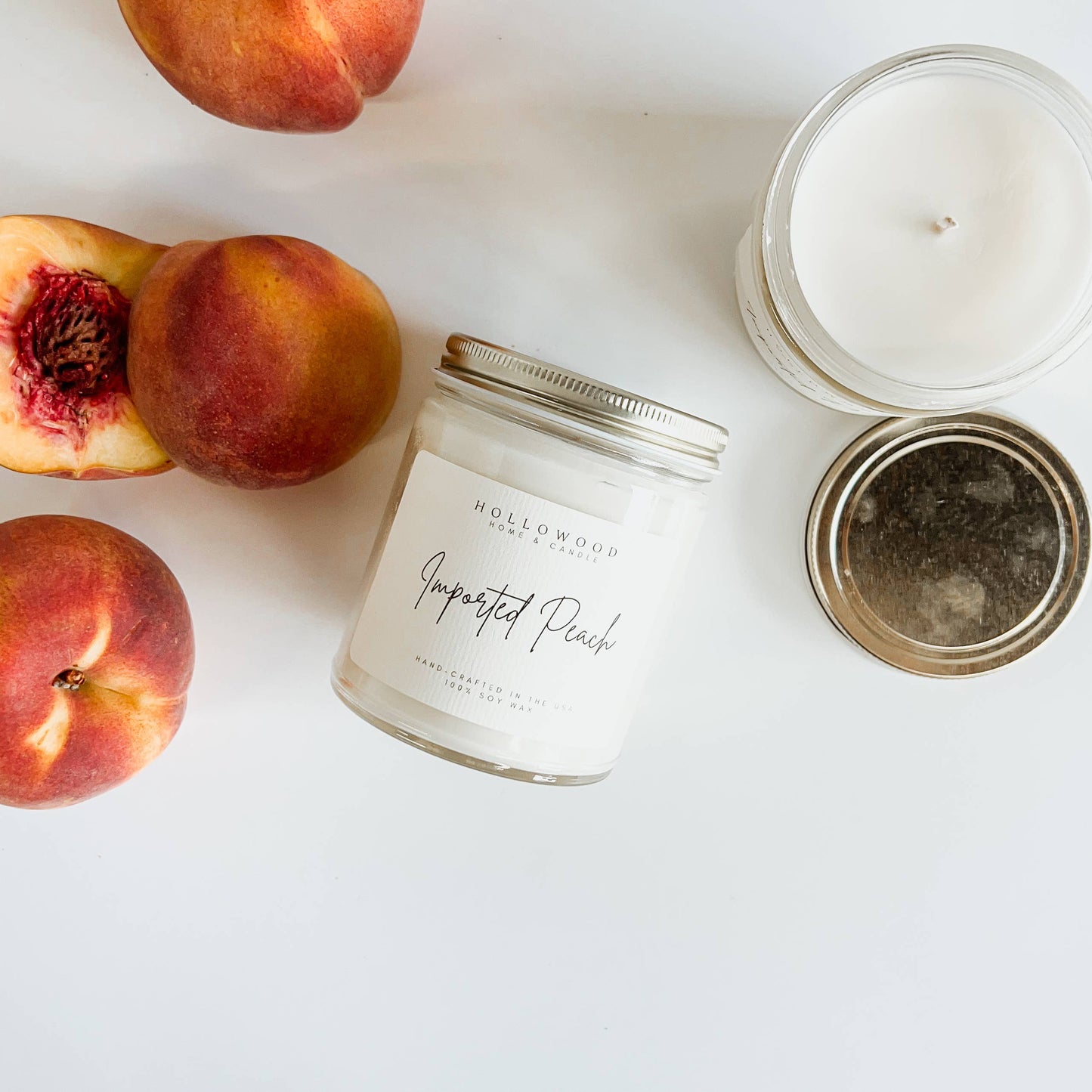 IMPORTED PEACH CANDLE | SUMMER