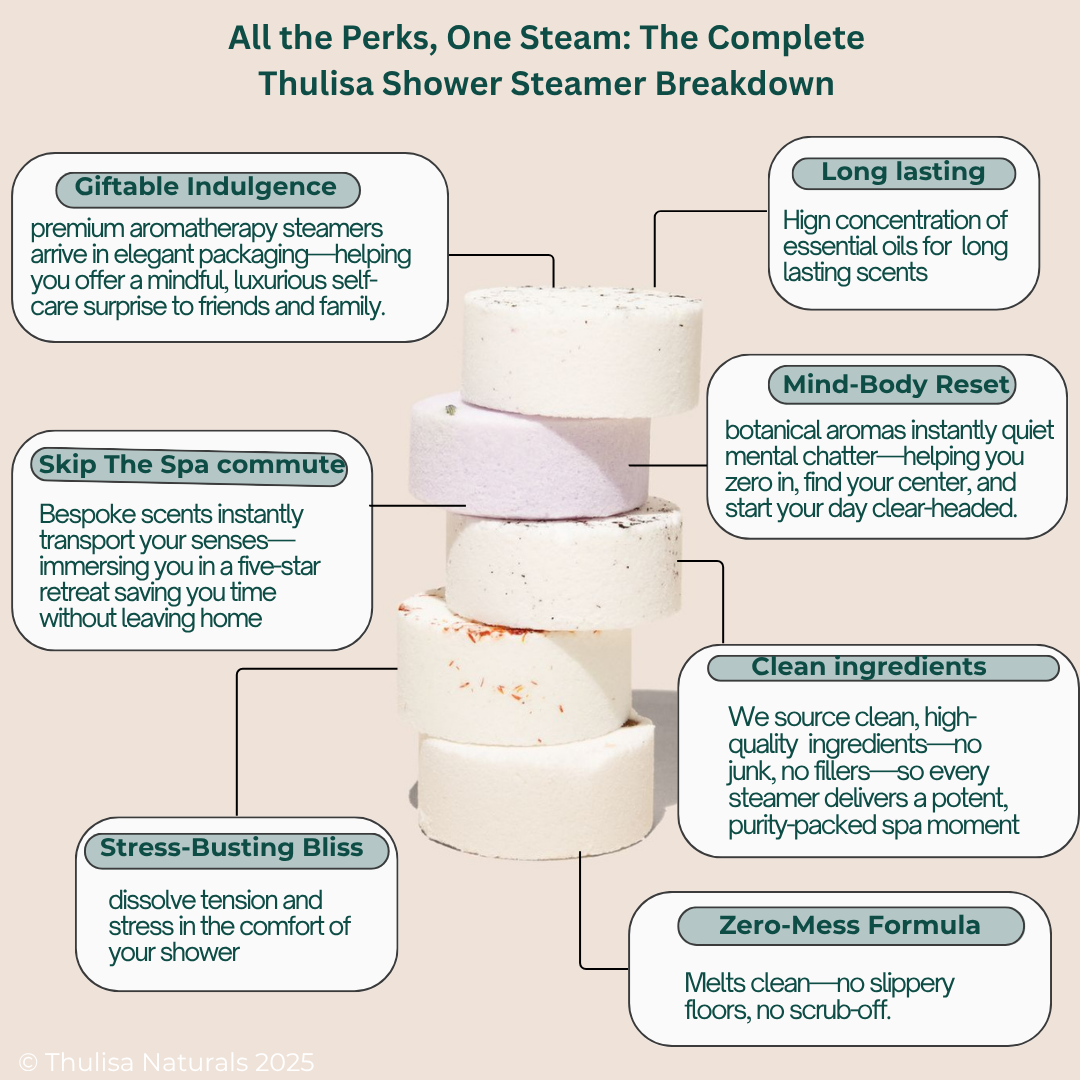 Christmas Orange & Cranberry Shower Steamers  |  Gift Set