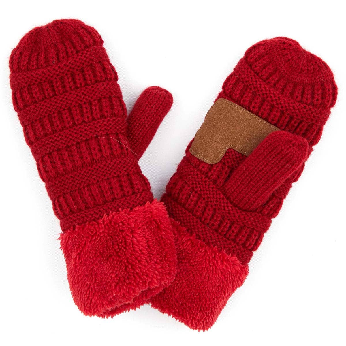CC Sherpa Lined Mittens | 2 Sizes ( MT-25 ) ( JUNIOR-MT-25 )