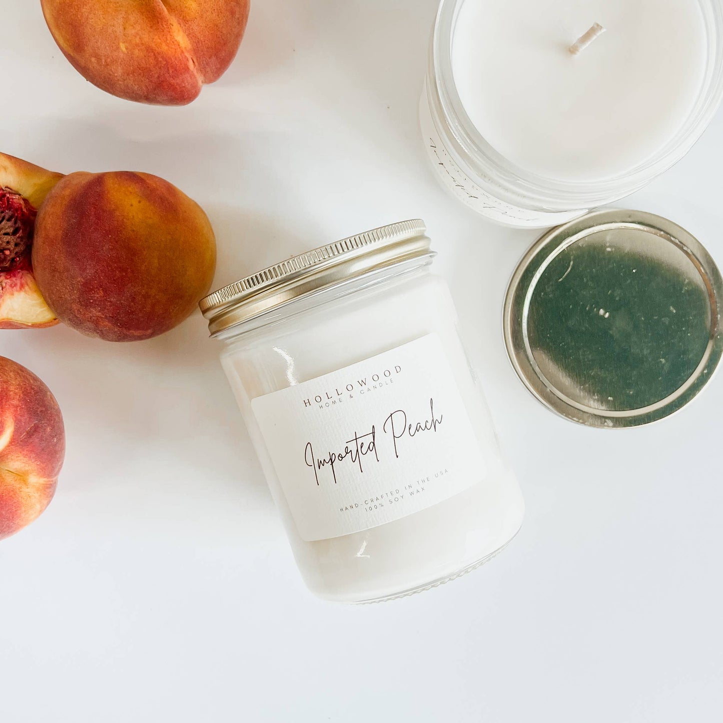 IMPORTED PEACH CANDLE | SUMMER