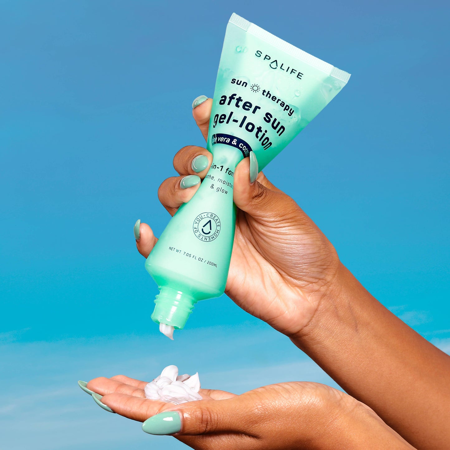 After Sun Gel-Lotion 2 in1 Formula Aloe Vera & Coconut Oil