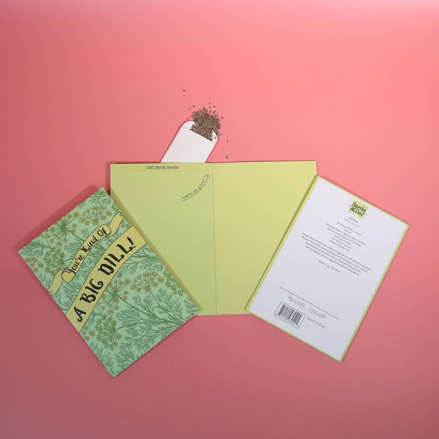 SEED PACKET GREETING CARDS | FREE Display w/36+ Cards