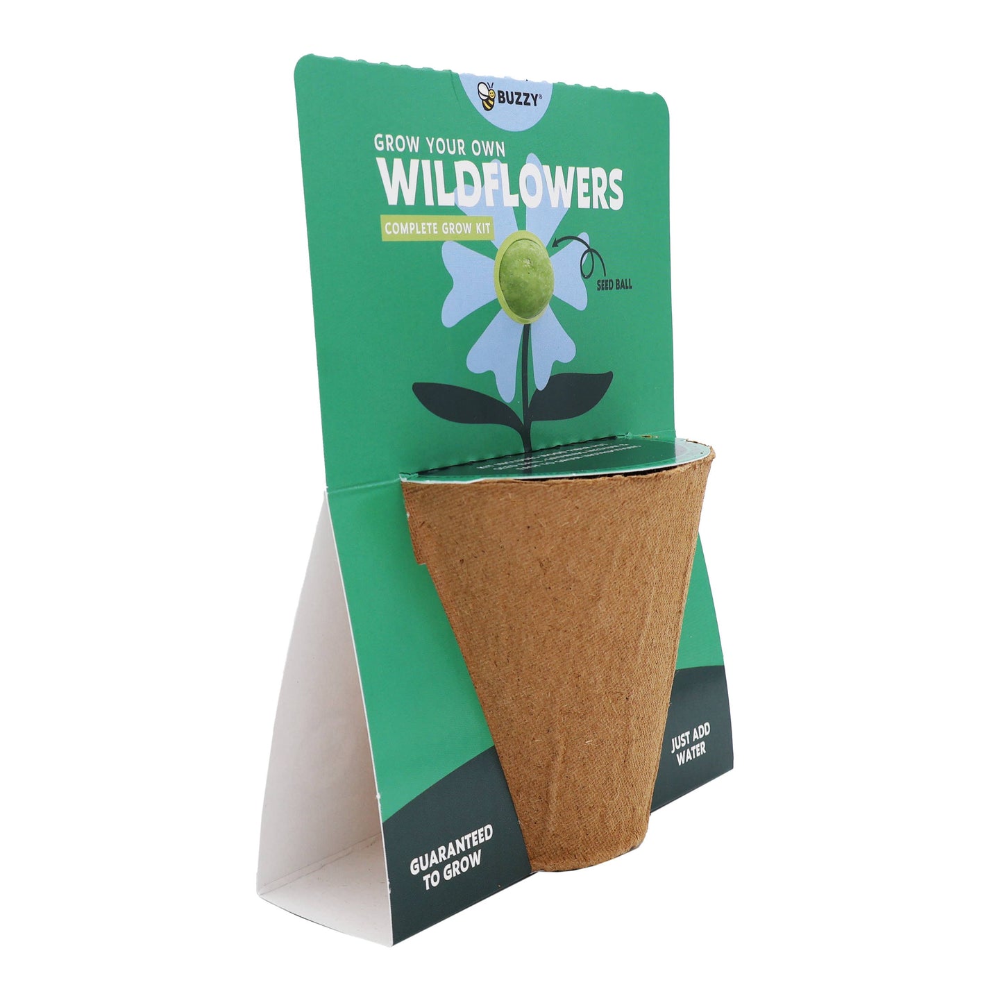 Wildflower Seed Ball Cups 6pk | Pollinator Mix | Bee Garden