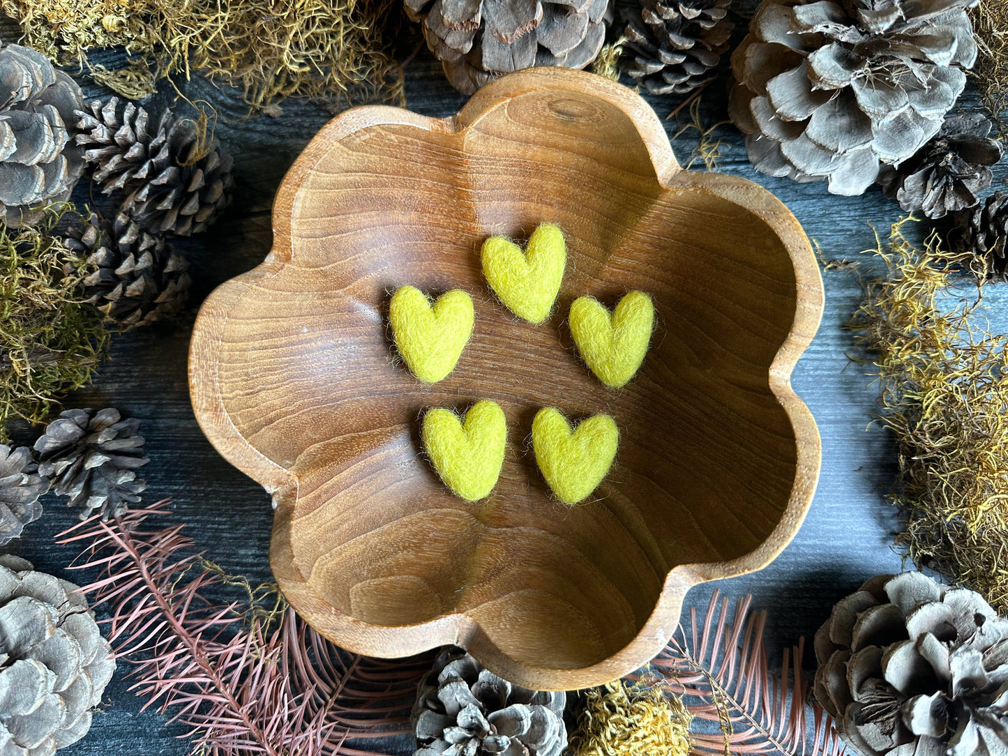 Felted Wool Heart