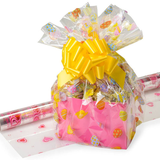 All Occasion Print Cello Basket Wrapping Rolls