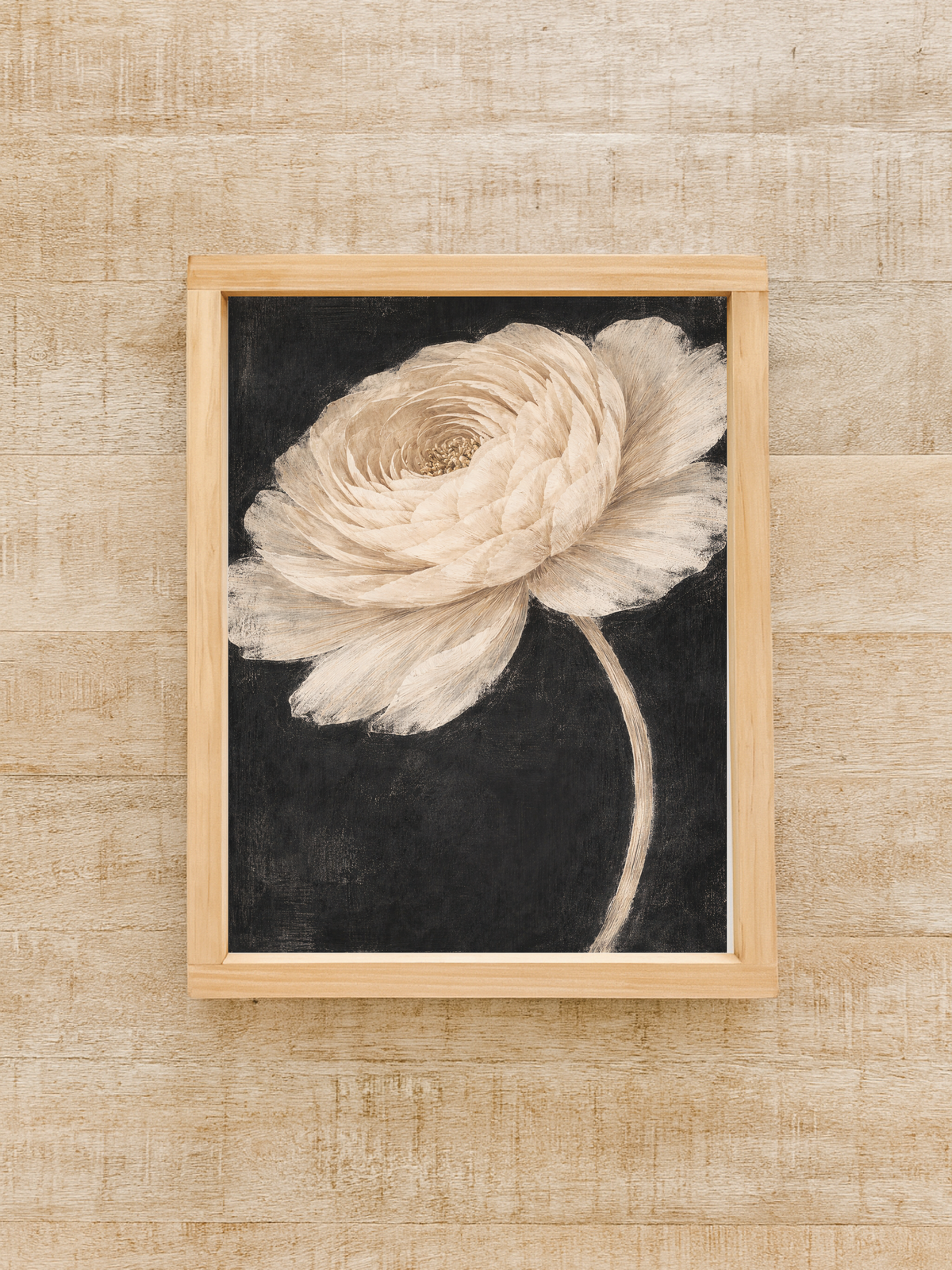 Moody Ranunculus Wall Art