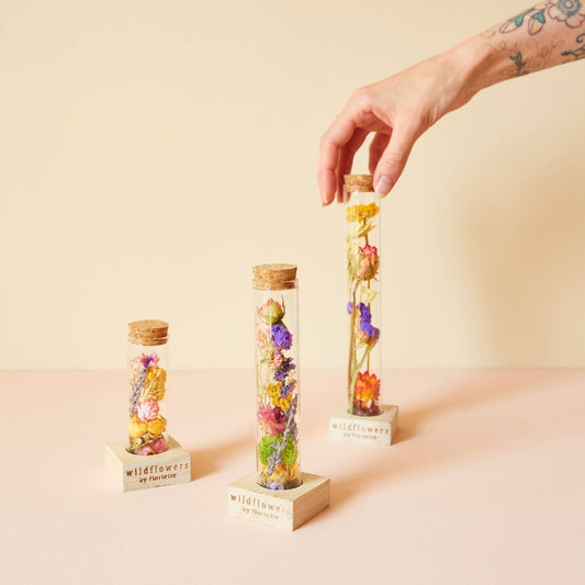 Dried Flowers - Wish Bottle - Multiple