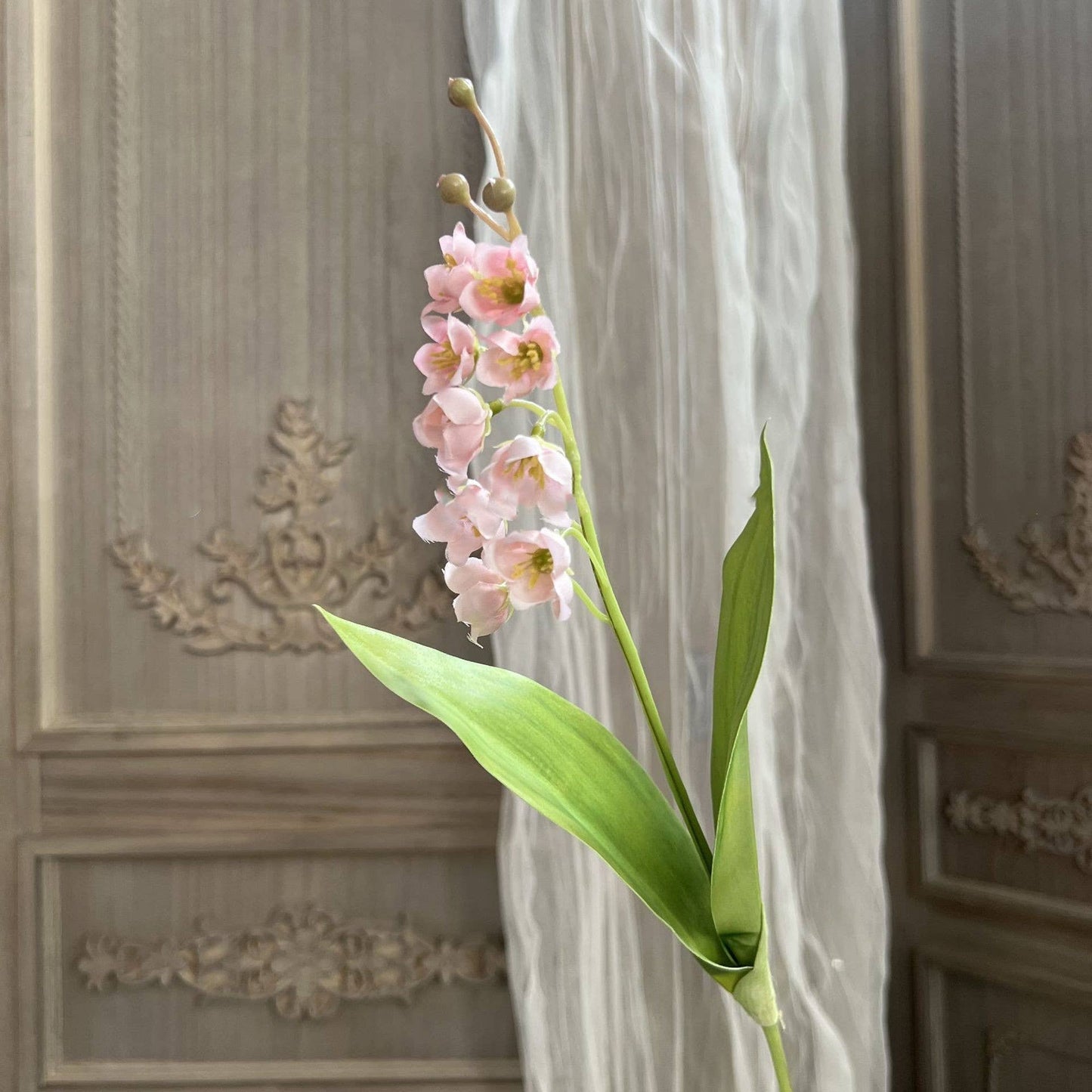 15''T Faux Lily of The Valley Flower, Tiny Wild Flowers