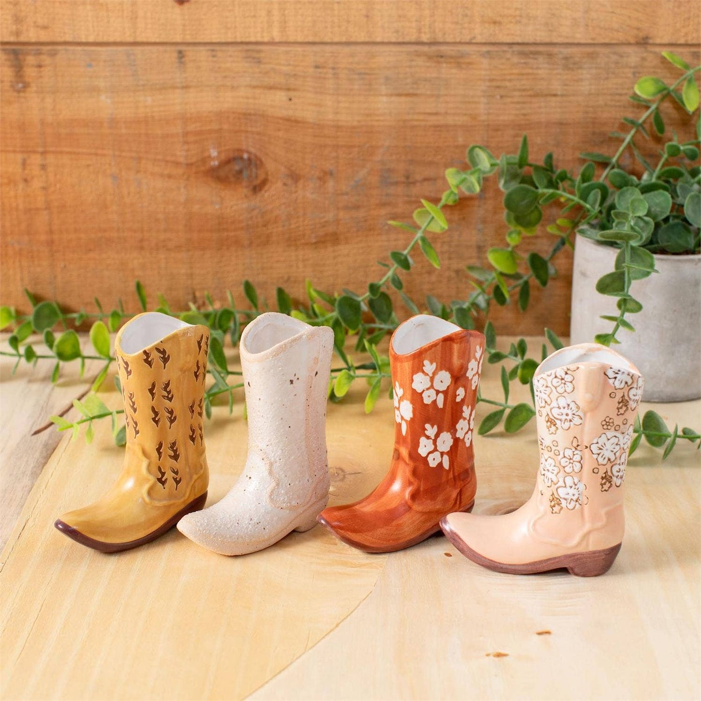 Mini Cowgirl Boots (4 Designs) (Pk/08 Ast)
