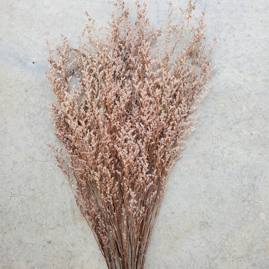 Preserved Limonium Caspia Flowers - Dusty Rose Mauve (039)