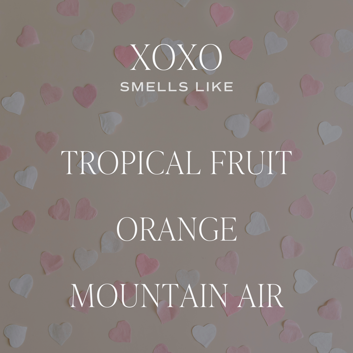 *NEW* XOXO 15 oz Soy Candle, Matte Jar - Valentine's Day