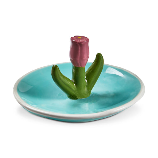 Tulip Ring Dish Multi Earthenware Spring