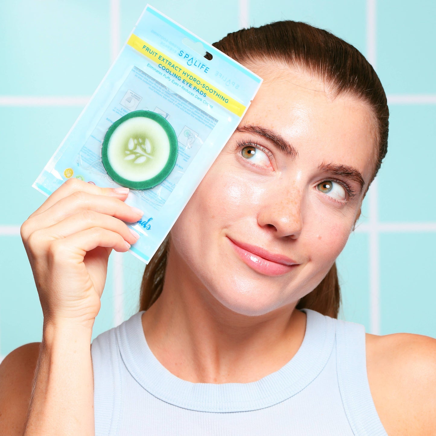 Cucumber hydro-Soothing Spa, Cooling Eye Pads - 12 Pads